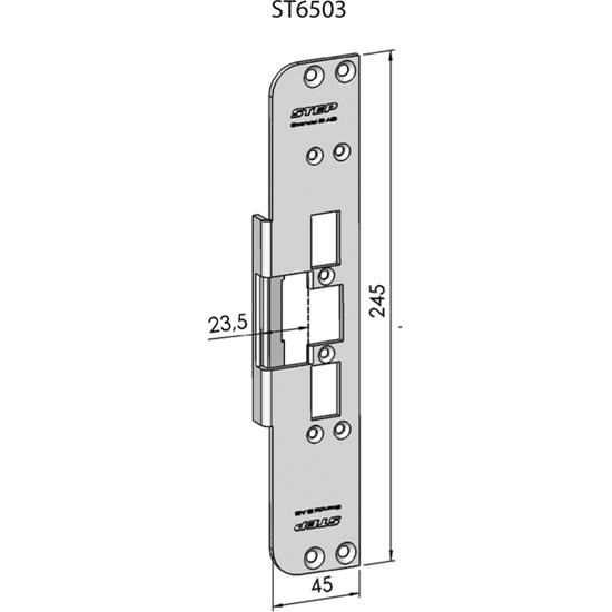 STOLPE 6503, SCHÜCO ADS 80 FR, WICONA 65, STEP 60 RST. (E13102)