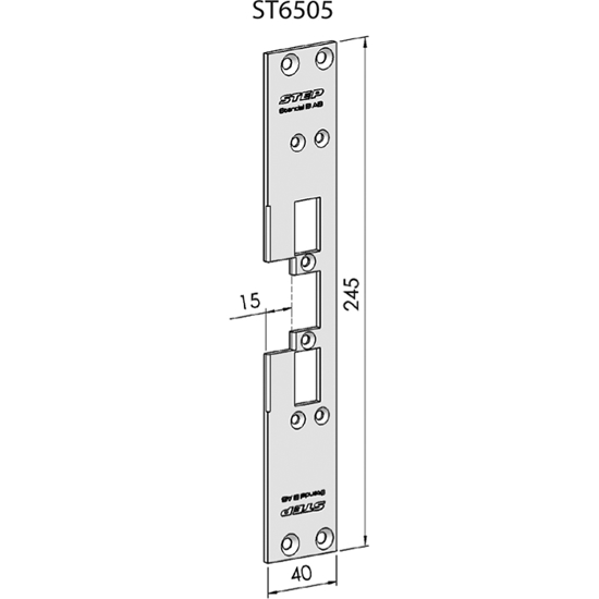 STOLPE 6505 PLAN (731/15) STEP 60 RST. (E13106)