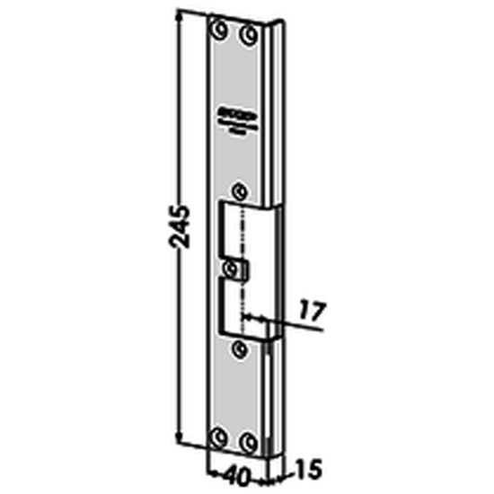 STOLPE ST9550 VENSTRE STEP 92 RST.` (E17153)