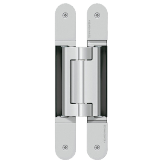 HENGSEL SKJULT TE 640-3D TECTUS ST.SØLV (/*) (H6009)
