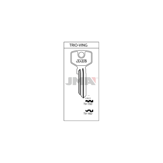 EMNE JMA TV15D/E.TV1/S.TR3/K.TV3/O.TO5/H.TO5/KIS.TR2/ST.5TV1 5 STIFT (AM7015)