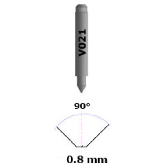 NØKKELFILEMASKINDEL LØS FRES V021 TIL VERSA/NINJA VORTEX ø4xø3,2x32-90° KEYLINE (KL2202)