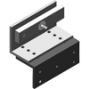 MONTERINGSBRAKETT L&Z FOR MAGNETLÅS VX2400LP SØLV (M1122)