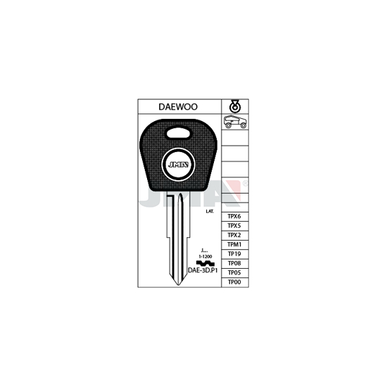 TRANSP.EMNE JMA TP00DAE3DP1/E.T00DW1RP/S.DWO5RT0 (O9589)