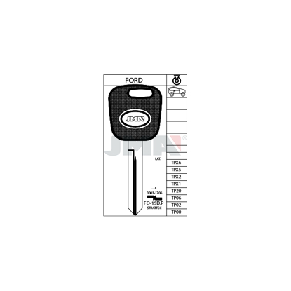 Bilde av TRANSP.EMNE JMA TP00FO15DP (O3130)