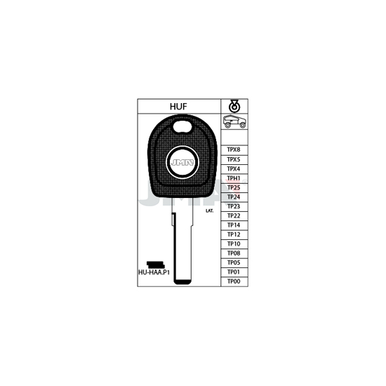 TRANSP.EMNE JMA TP00HUHAAP1/E.T24HF55P/S.HU66T0/K.V66TK0` (O3022)