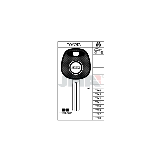 TRANSP.EMNE JMA TP00TOYO30P/E.T00TY47P/S.TOY48BT0` (J1098)