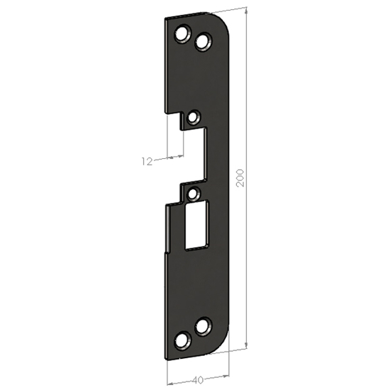 STOLPE SA-50-12 (4030H/V-12 / 750) F/EL.SL.STK ES17 SAFETRON RST. (/*) (E50129)