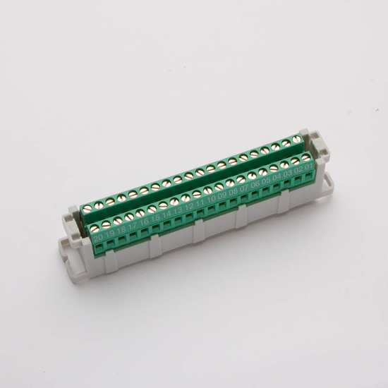 KOBLINGSPLINT S2 10PAR SKRU-/SKRU-PLINT 2,5mm² (/*) (848S2S)