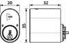 SYLINDER 2237S M/4 NKL MS.FN.M