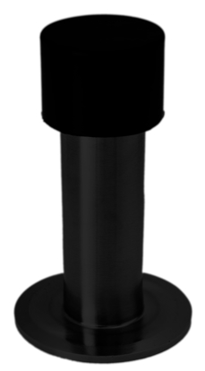 Bilde av DØRSTOPPER 1975 75MM RST.PVD.SORT