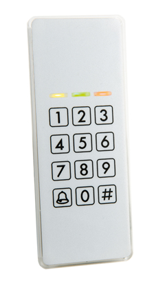 Bilde av KODE- OG KORTLESER MIFARE CM1000, HVIT, CLASSIC , 190 BRUKERE