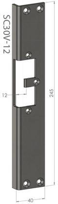 Bilde av STOLPE SC30V-12  F/EL.SL.STK ES22 SAFETRON RST. (ST9518V)