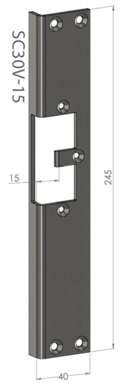 STOLPE SC30V-15  F/EL.SL.STK ES22 SAFETRON RST. (ST9501V)