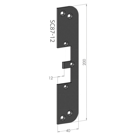 STOLPE SC87-12  F/EL.SL.STK ES22 SAFETRON RST. (ST9506)