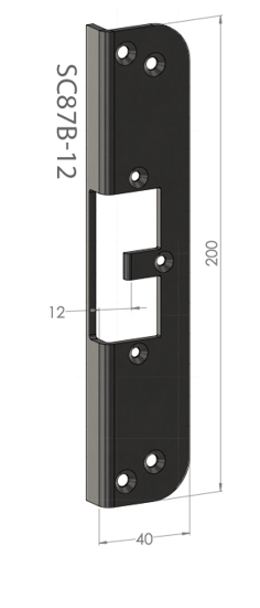 STOLPE SC87B-12  F/EL.SL.STK ES22 SAFETRON RST. (ST9507)