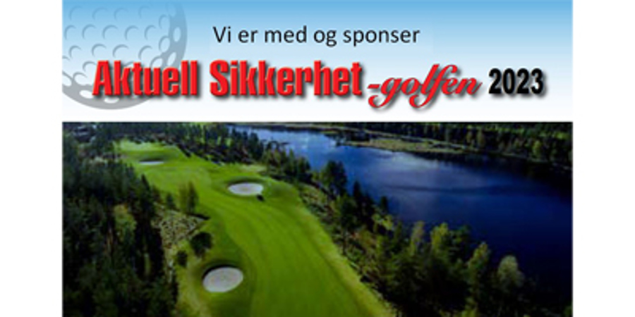 Aktuell Sikkerhet Golfen 2023 Sponsor