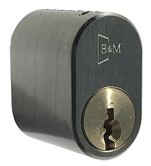 SYLINDER 2237 "BLU"  U/NØKKEL MS.FN.M