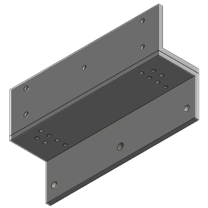 Bilde av MONTERINGSBRAKETT B1012-2+3, Z, MAGNETLÅS HGL600