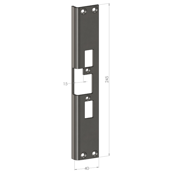 STOLPE SA-82 VENSTRE (4082V) F/EL.SL.STK ES17, ES19, ML57, ML59 SAFETRON RST.