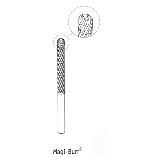 CARBIDE FRES "MAGI BURR" 50MM LANG ( B0350AS )