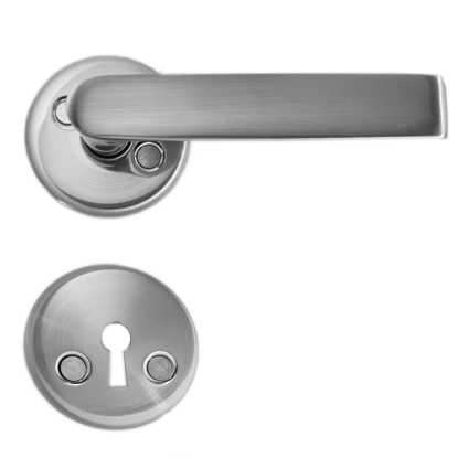 Bilde av DØRVRIDER 4615 M/VRIDER- OG NØKKELSKILT DT 36-45MM ALU.FN.M
