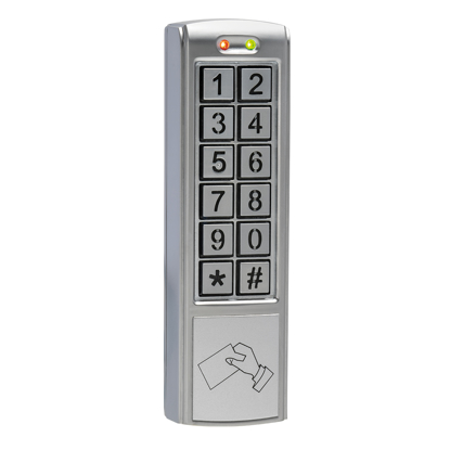 Bilde av STAND ALONE KRN1000 RFID EM KORTLESER SMALPROFIL, 12/24V AC/DC 