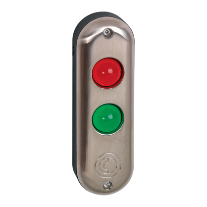 Bilde av LED SIGNAL PLS GRØNT/RØDT 12/24V AC/DC 