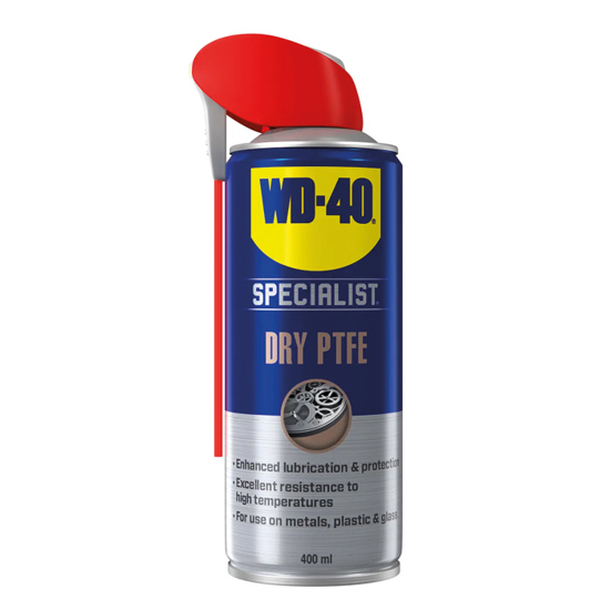 WD-40 DRY PTFE TEFLONOLJE, SMART STRAW, BOKS 400ML