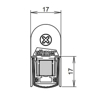 HEVETERSKEL STADI M-17/17 WS, 1124 MM (> 1010 MM)