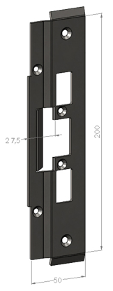 Bilde av STOLPE SA-86 (4086) SAPA 2086 F/EL.SL.STK ES17, ES19, ML57, ML59 SAFETRON RST.