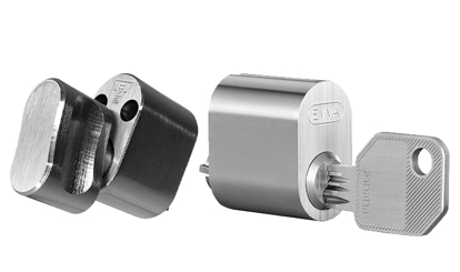 Bilde av LÅSSYLINDER SYSTEM EPS6/P41 4155/32 M/SKRUER MS.FN #
