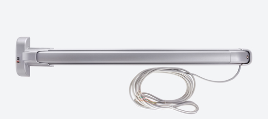 MOTOR PANIKKBESLAG ISEO PUSH M6001 840 M/FALLE SØLV LAKK ANTIGERM