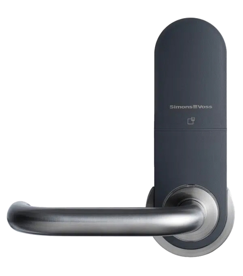 DØRBLADLESER SMARTHANDLE, GRÅSVART, U/SYLINDER E&R 