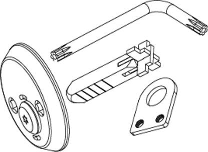 Bilde av TOALETTSKILT 560T, 6MM, INDIKERING FOR 519T WC. RST316  POL