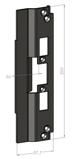 STOLPE SA-75 (ST4028-38) SCHUCO ADS 75 HD F/EL.SL.STK ES17, ES19, ML57, ML59 SAFETRON RST.